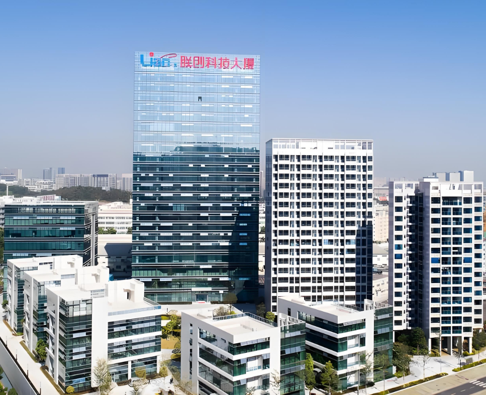 深圳聯創科技集團有限公司。地址：深圳市龍崗區南灣街道布瀾路21號